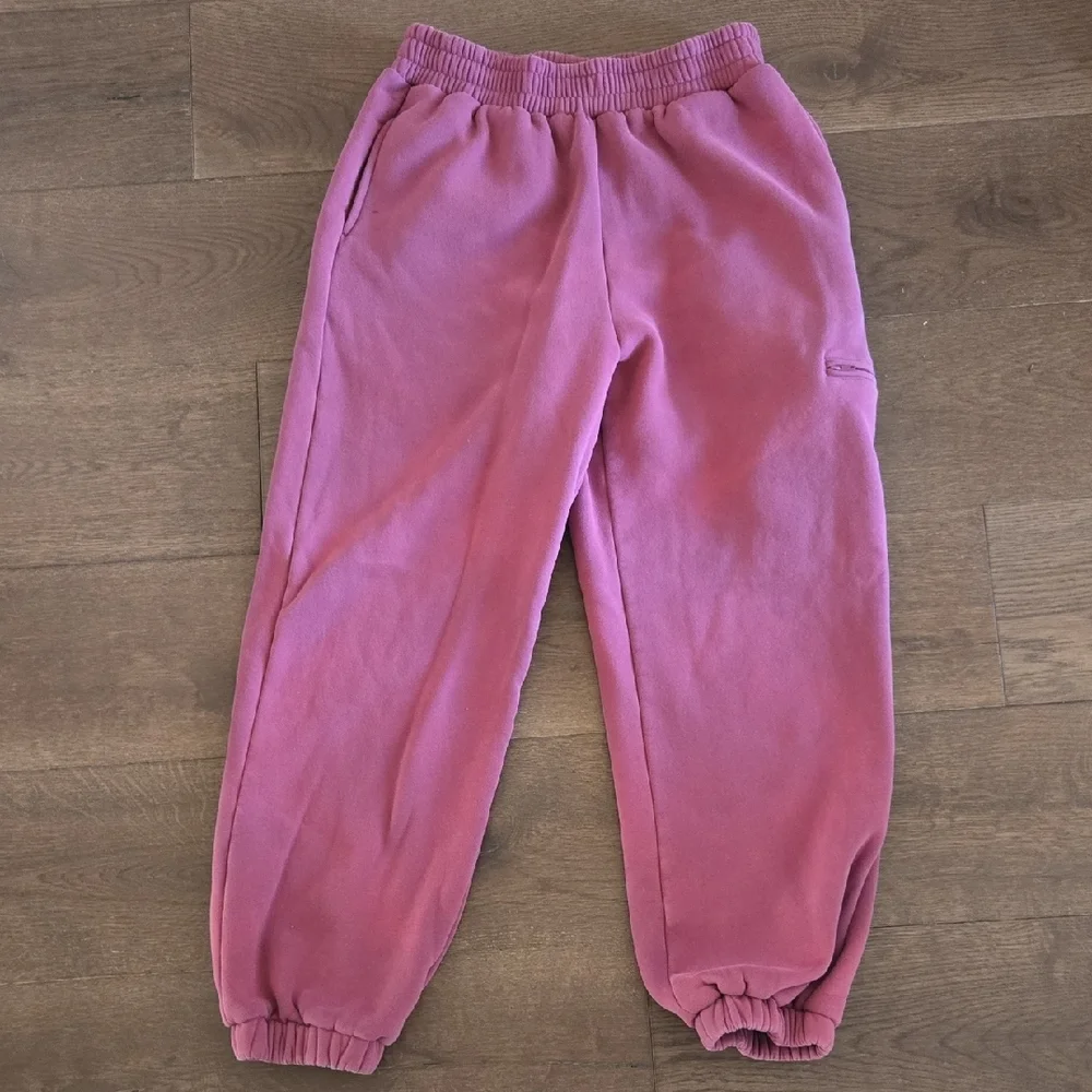 Comfrt Pink Unisex Travel Joggers - Picture 2 of 6